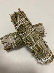 White Sage/Rosemary smudge stick